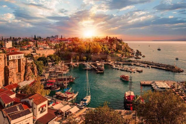 Old town Antalya Turkey