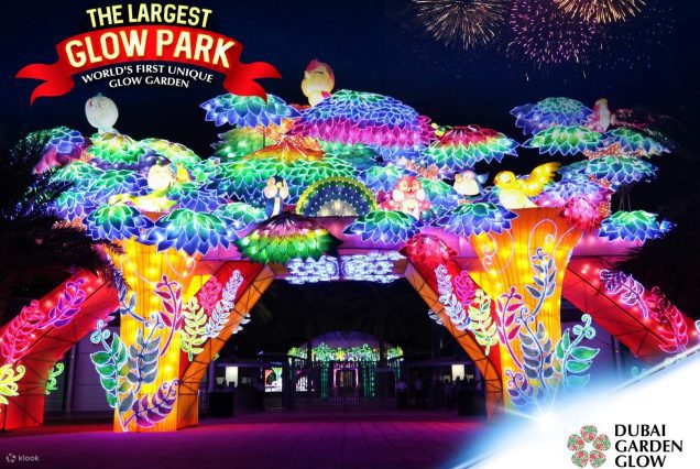 Dubai Garden Glow Ticketin Dubai UAE Klook Philippines