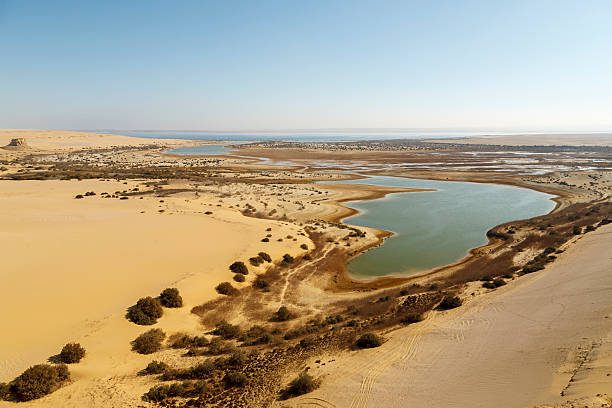 The Magic Lake in south of Fayoum, Egypt