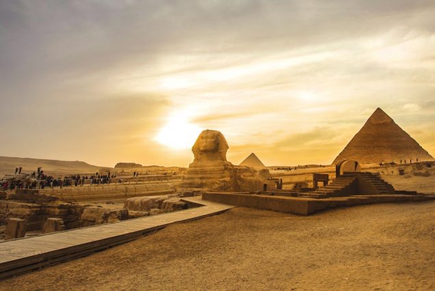 Sphinx and Pyramids